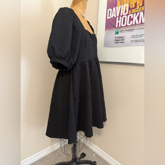 FREE PEOPLE 🐼 Violet Mini Dress
Size XL
Color: Black - Picture 7 of 17